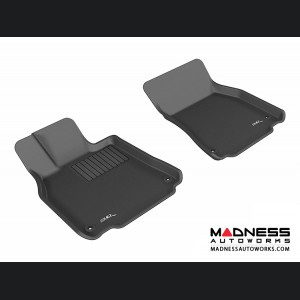 Lexus LS460/ LS460L Floor Mats (Set of 2) - Front - Black by 3D MAXpider